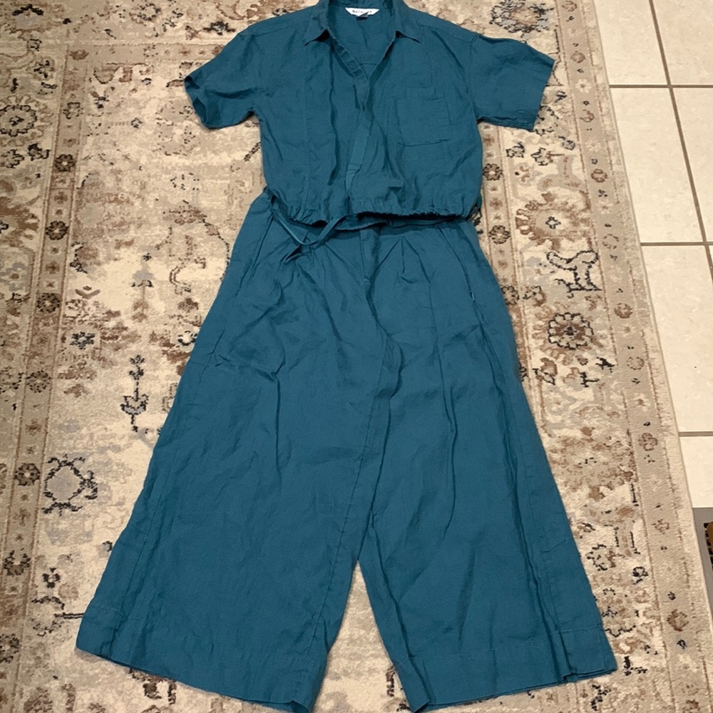 Athleta Linen Outfit Set